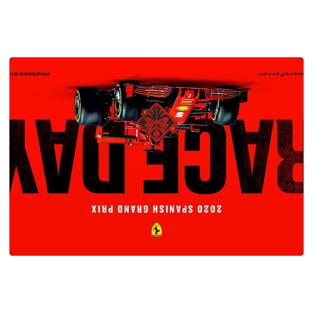 Hp Omen 15-DC laptop skin - RaceDay Ferrari Formula1