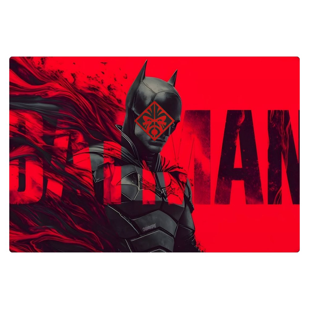 Hp Omen 15-DC laptop skin - Red Batgirl Graphic