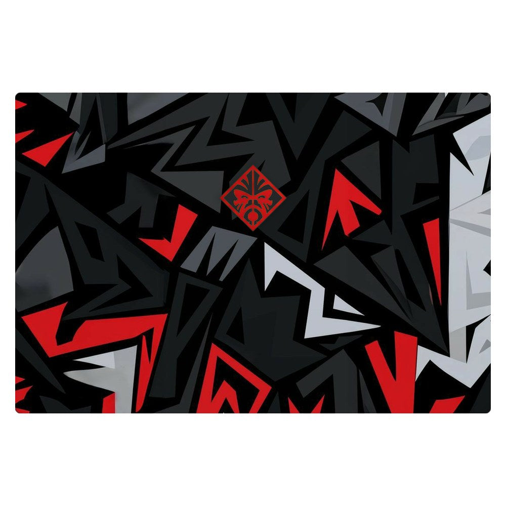 Hp Omen 15 - DC1XXX, DC1058WN laptop skin - Red Graffiti