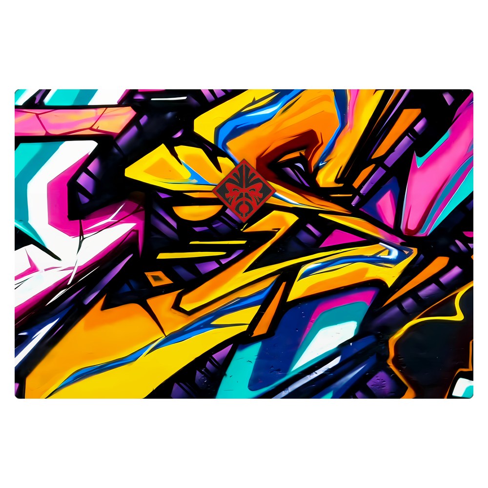 Hp Omen 15-DC laptop skin - Urban Graffiti