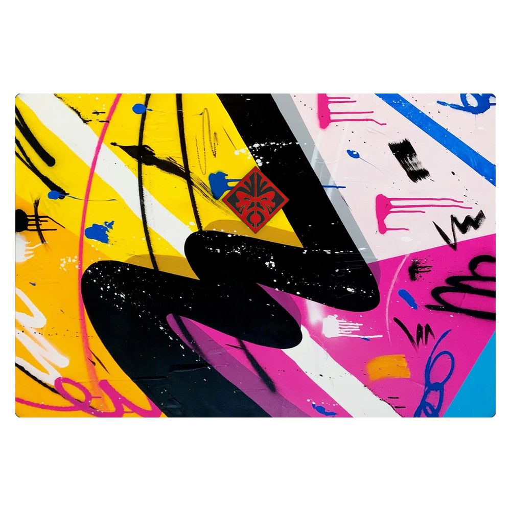 Hp Omen 15-DC laptop skin - Vibrant Abstract Splash