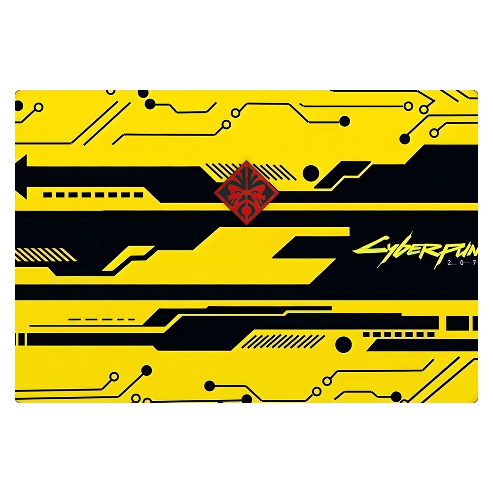 Hp Omen 15 - DC1XXX, DC1058WN laptop skin - Yellow Circuit