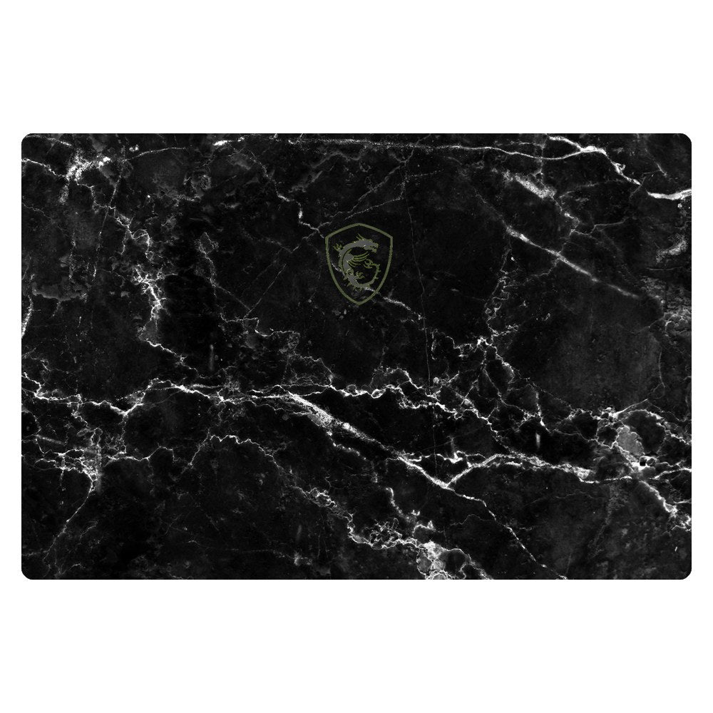 MSI Prestige 15 A10SC laptop skin - Black Marble