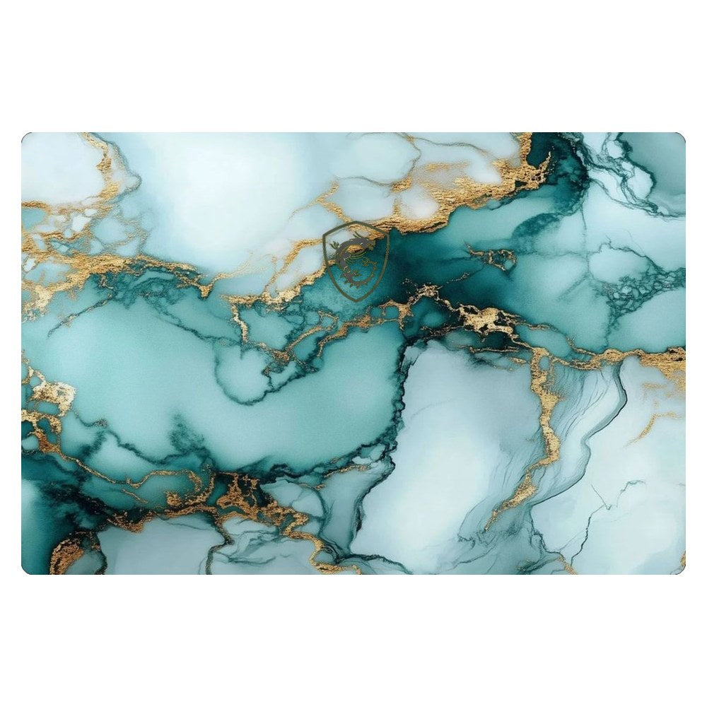 MSI Prestige 15 A10SC laptop skin - Emerald Fluid Art