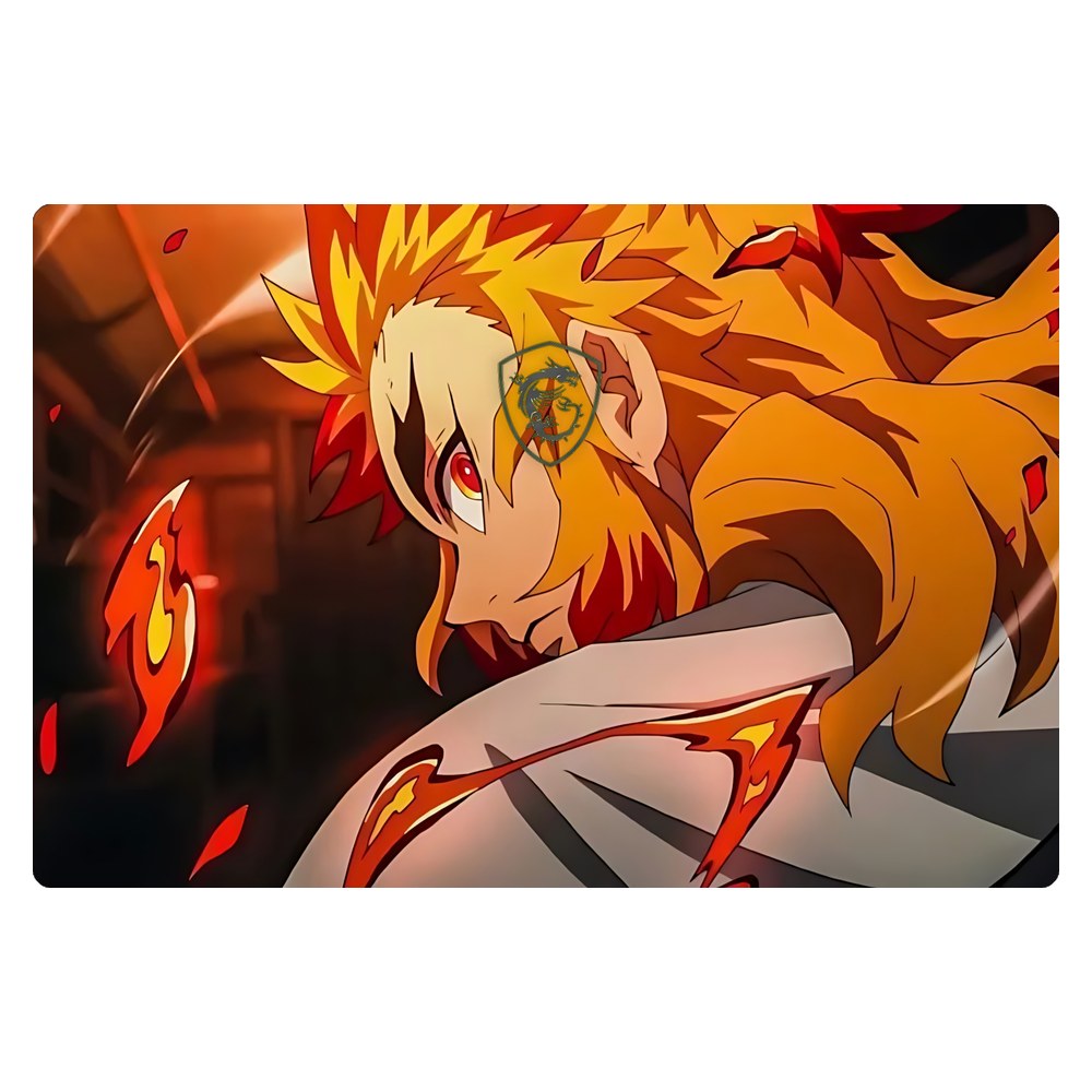 MSI Prestige 15 A10SC laptop skin - Flame Hashira