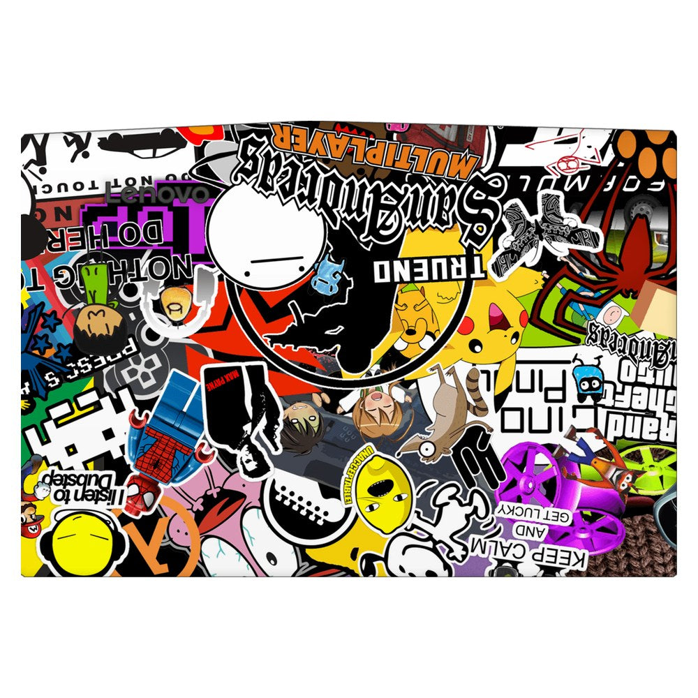 Lenovo R720 laptop skin - 90s Doodle