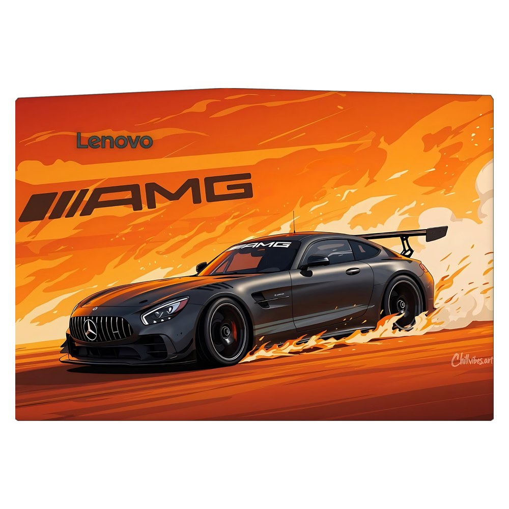 Lenovo R720 laptop skin - AMG GT Drift