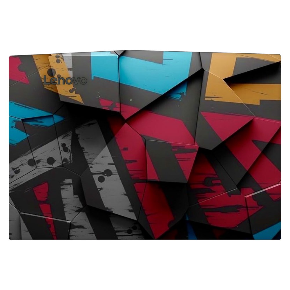 Lenovo R720 laptop skin - Angled Blocks