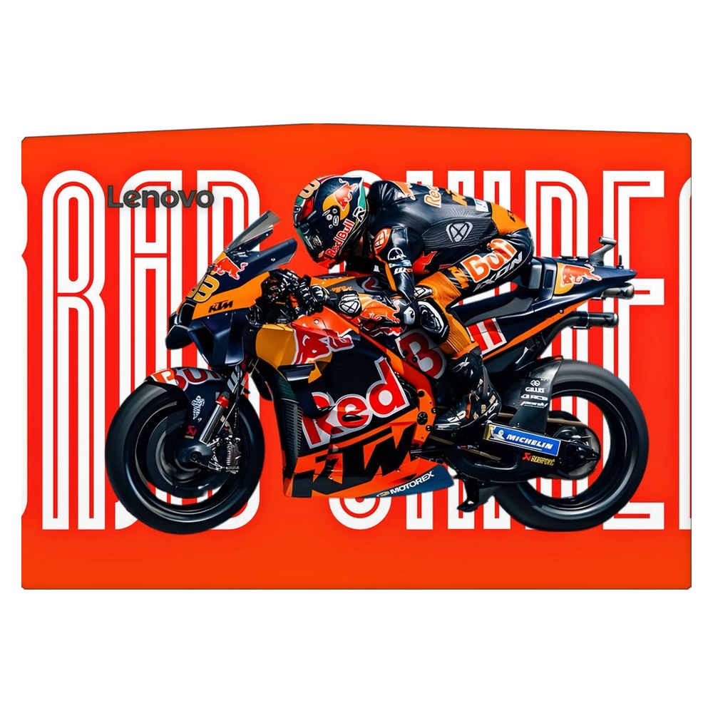 Lenovo R720 laptop skin - Binder RedBull KTM Action