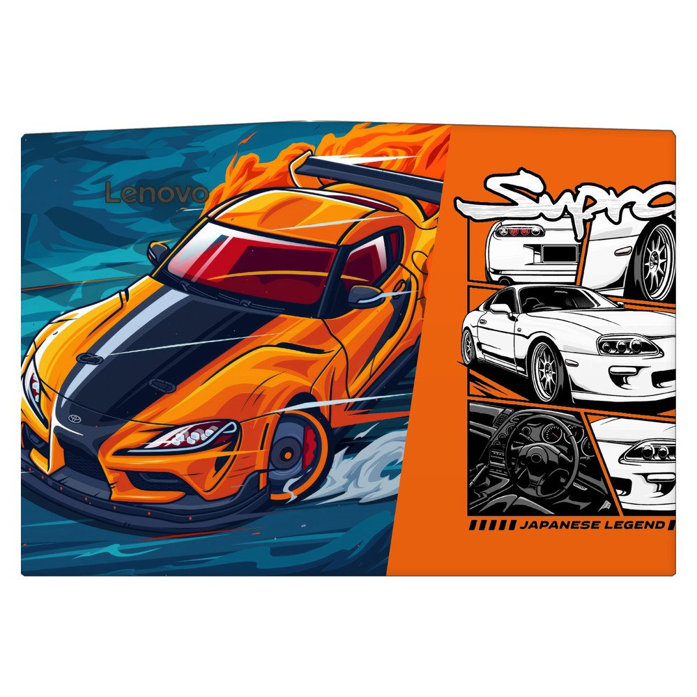 Lenovo R720 laptop skin - Blazing Legend