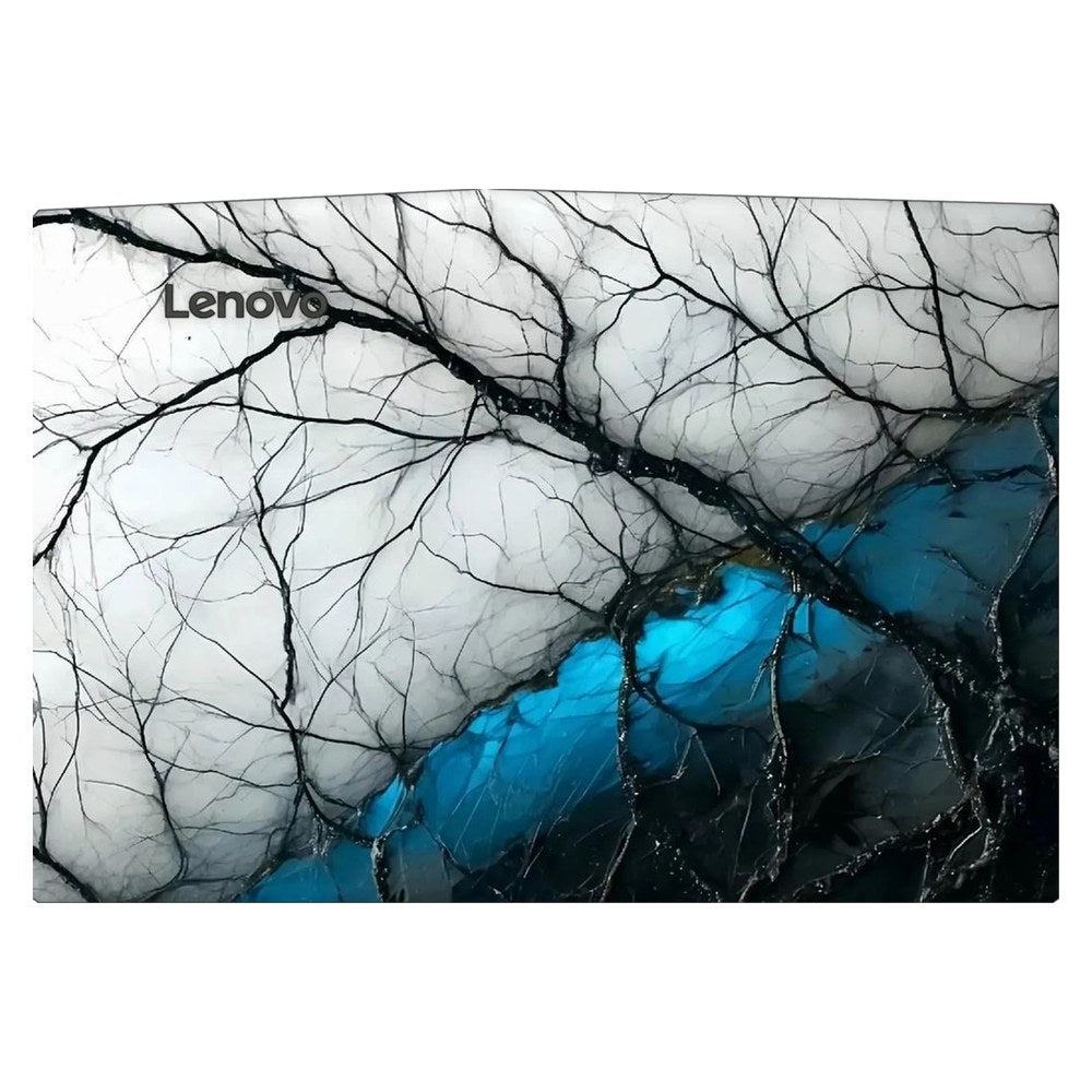 Lenovo R720 laptop skin - Blue Ice Fractal