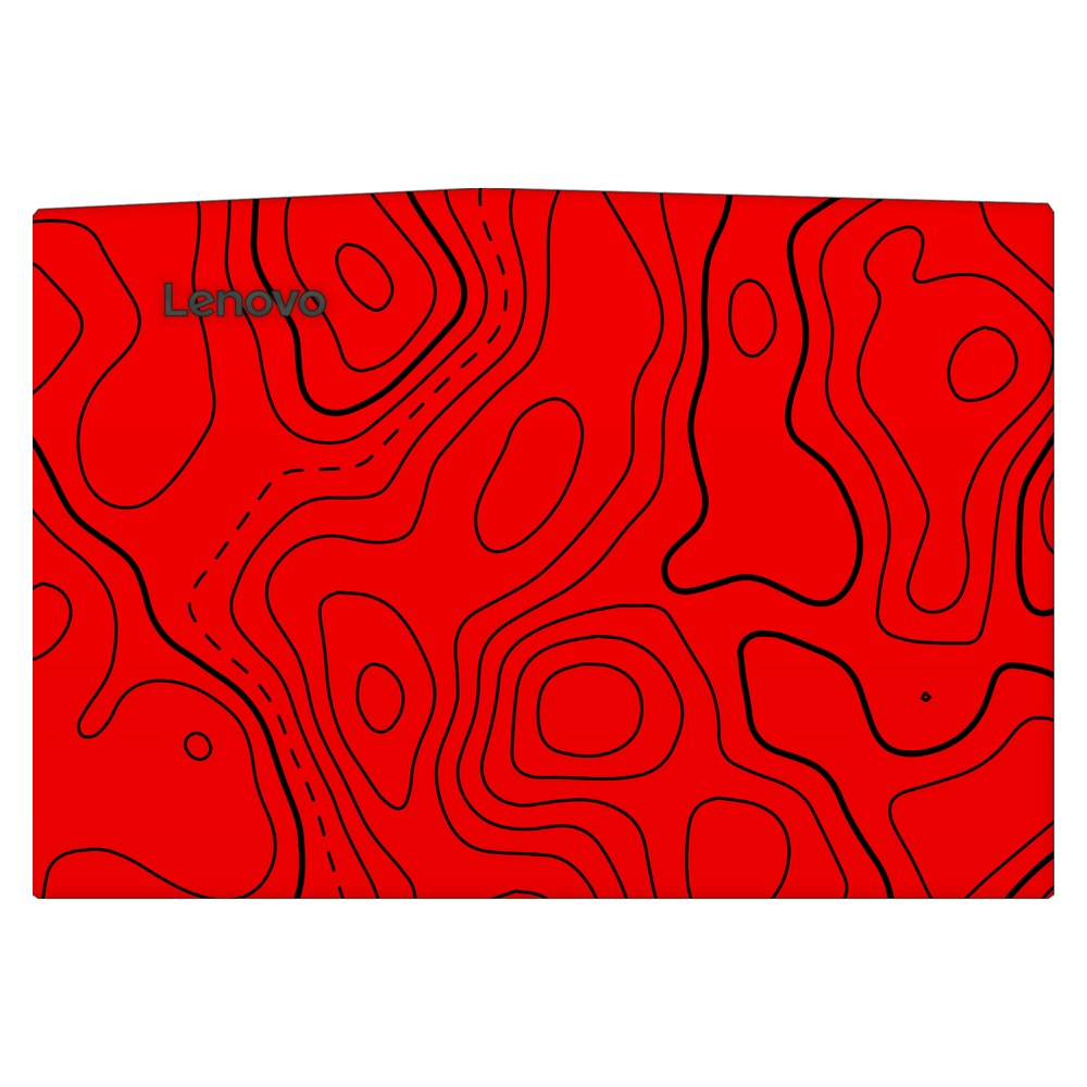 Lenovo R720 laptop skin - Damascus Red