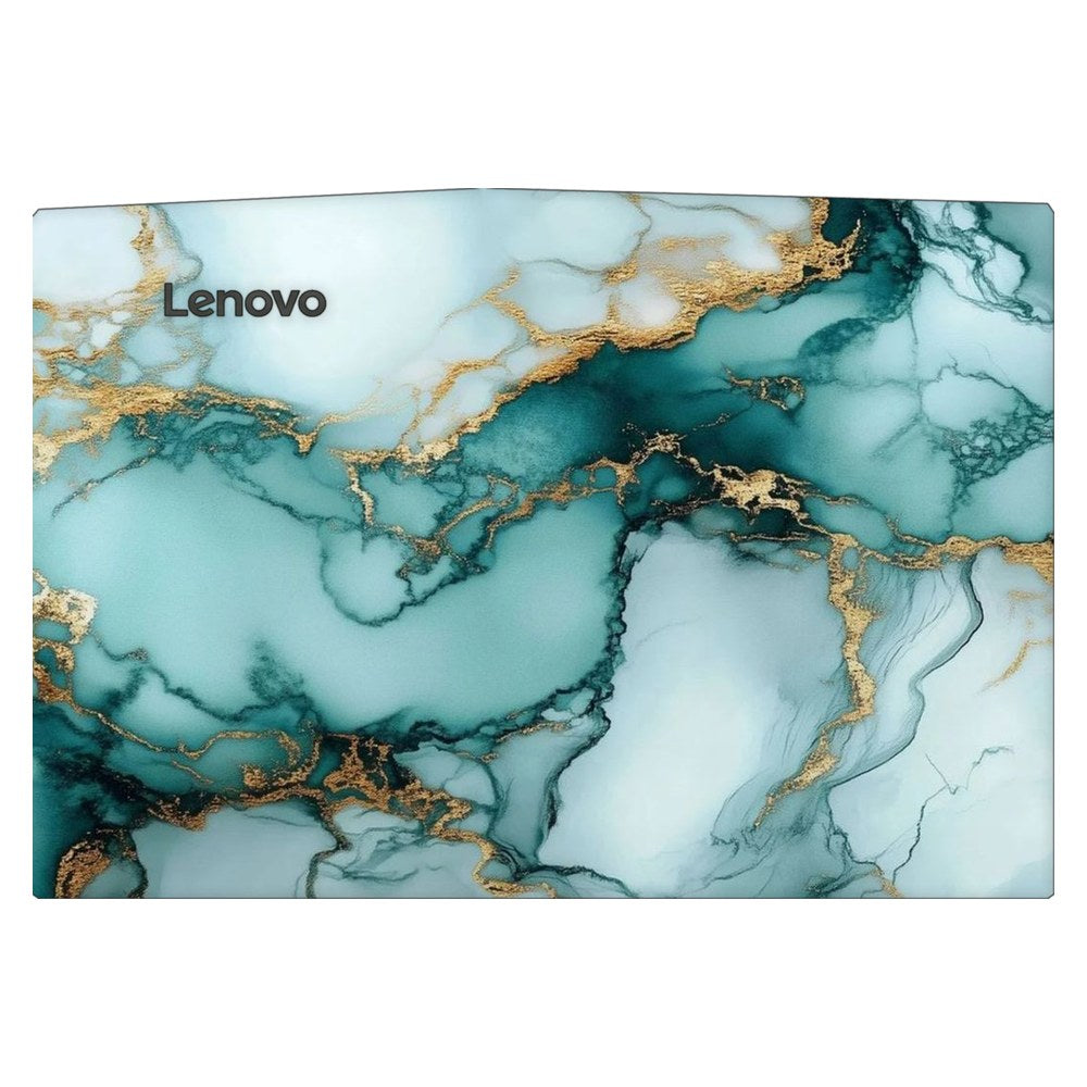Lenovo R720 laptop skin - Emerald Fluid Art