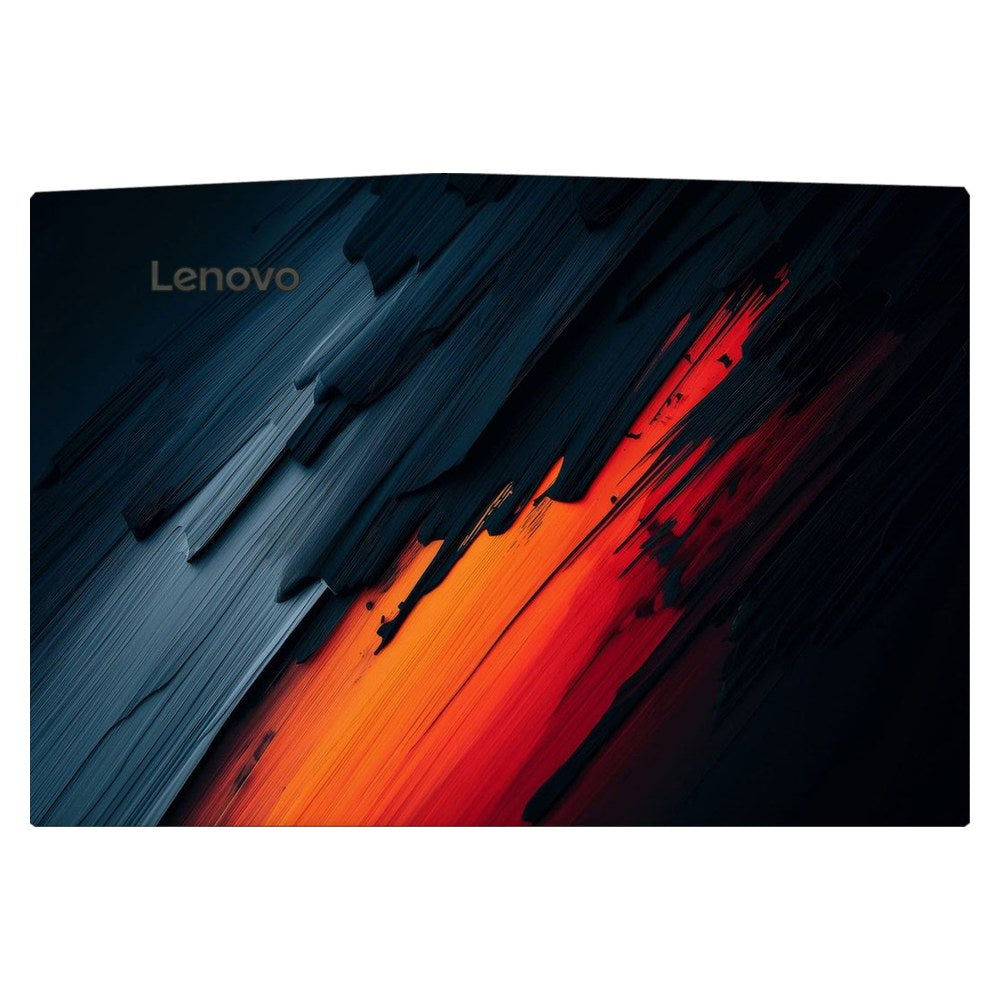 Lenovo R720 laptop skin - Fire Paint Swipe