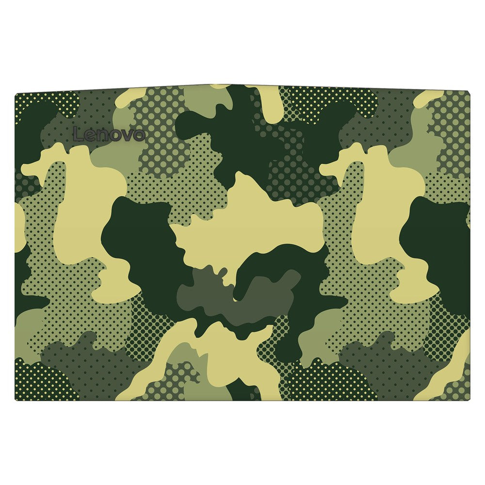 Lenovo R720 laptop skin - Military Green Camo