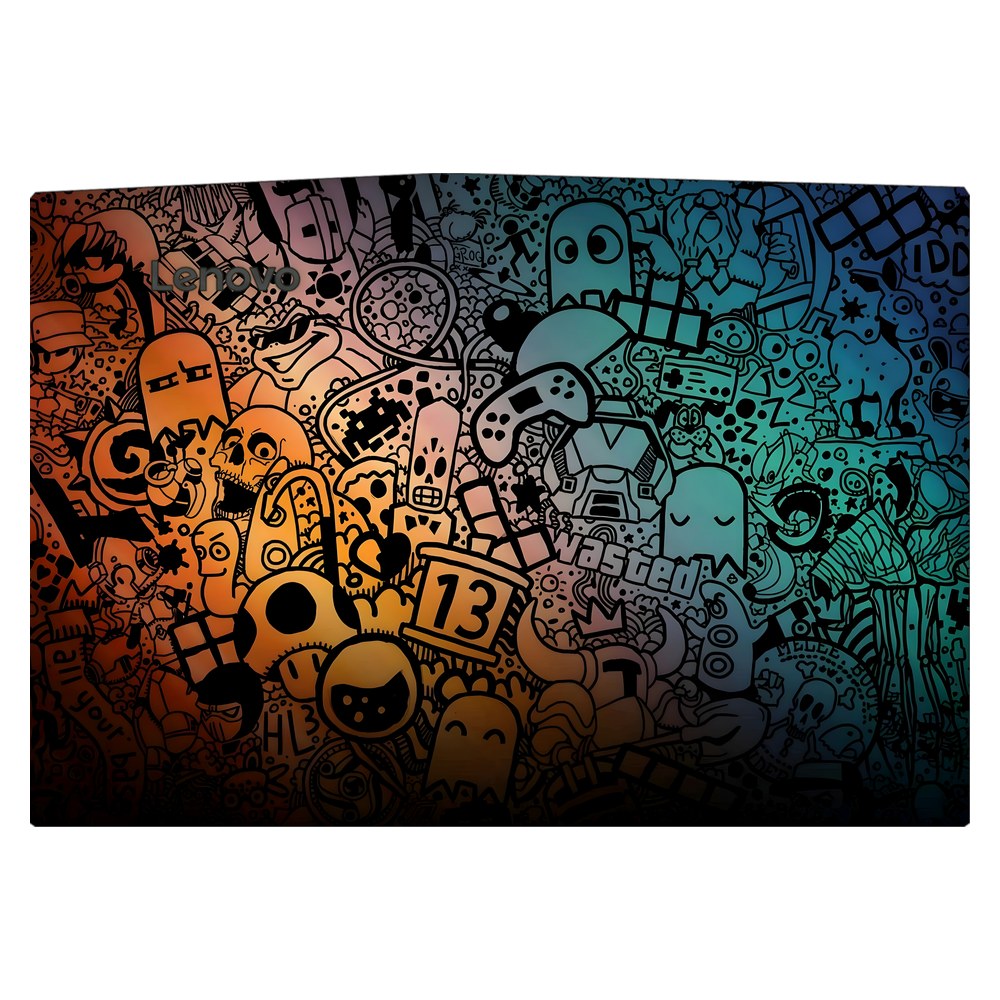 Lenovo R720 laptop skin - Modern Art