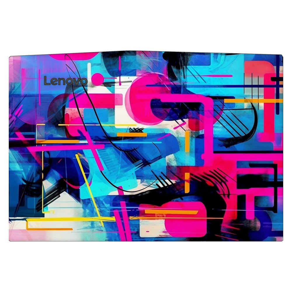 Lenovo R720 laptop skin - Modern Geometric Fusion