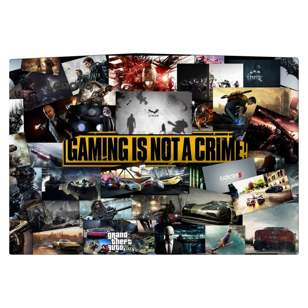 Lenovo R720 laptop skin - Not A Crime