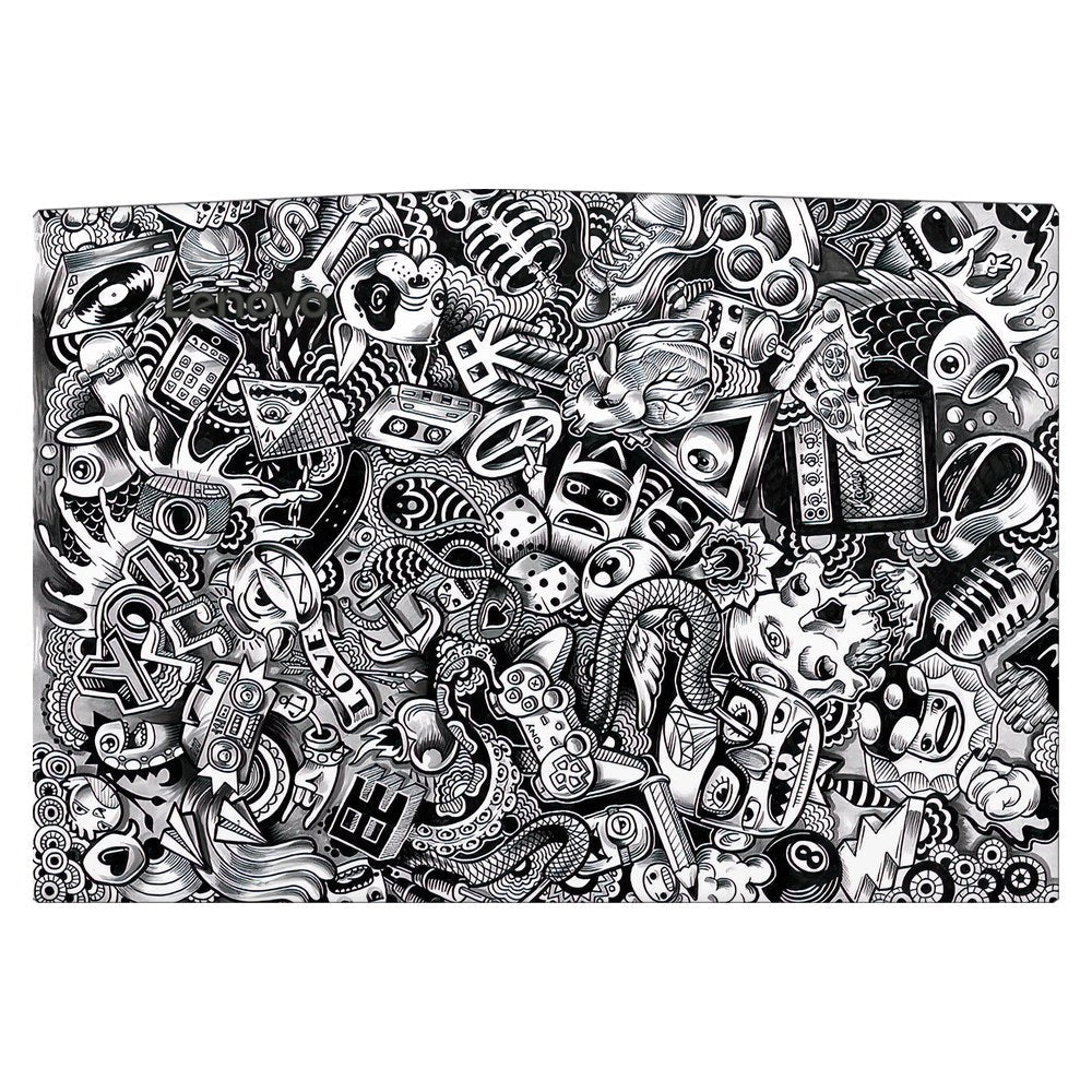 Lenovo R720 laptop skin - Pony Doodle