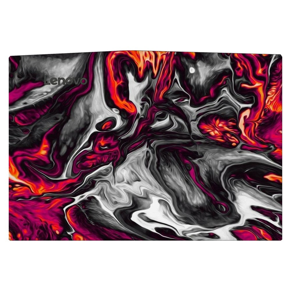 Lenovo R720 laptop skin - Red Hot Lava
