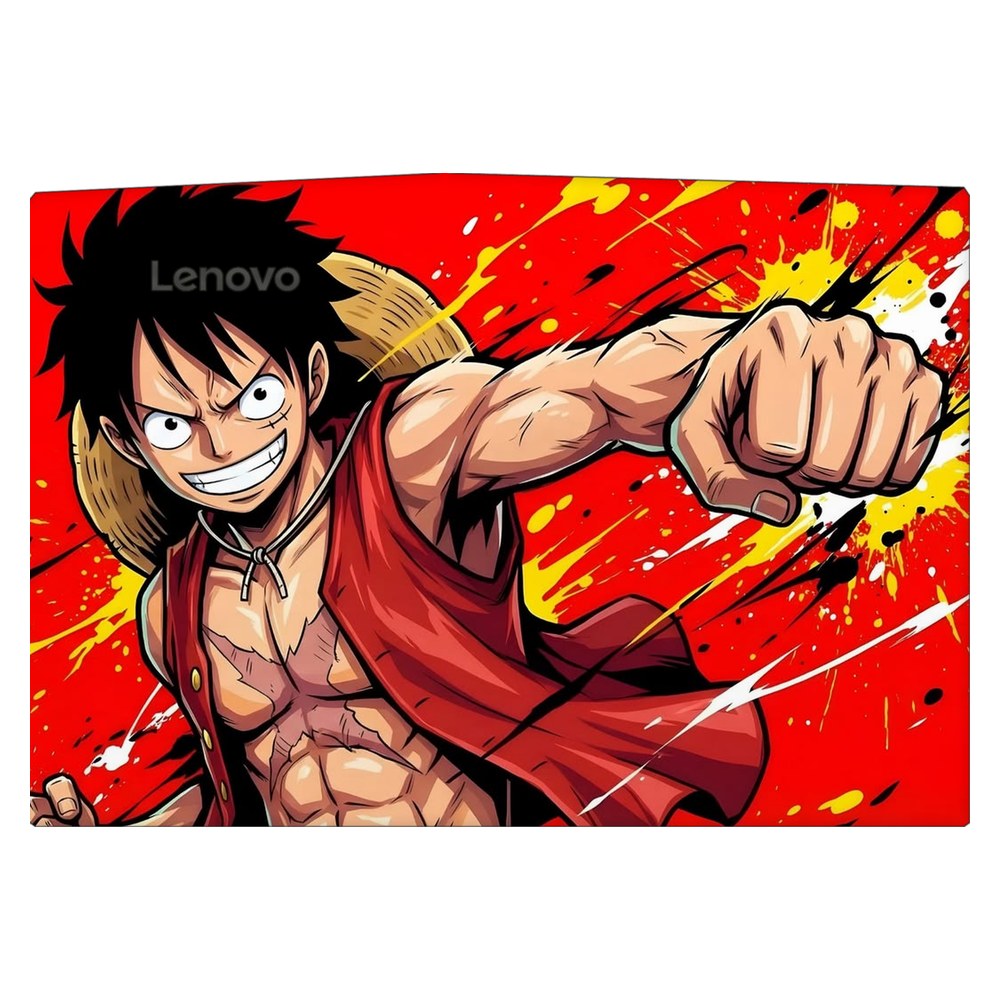 Lenovo R720 laptop skin - Red Punch Revolution