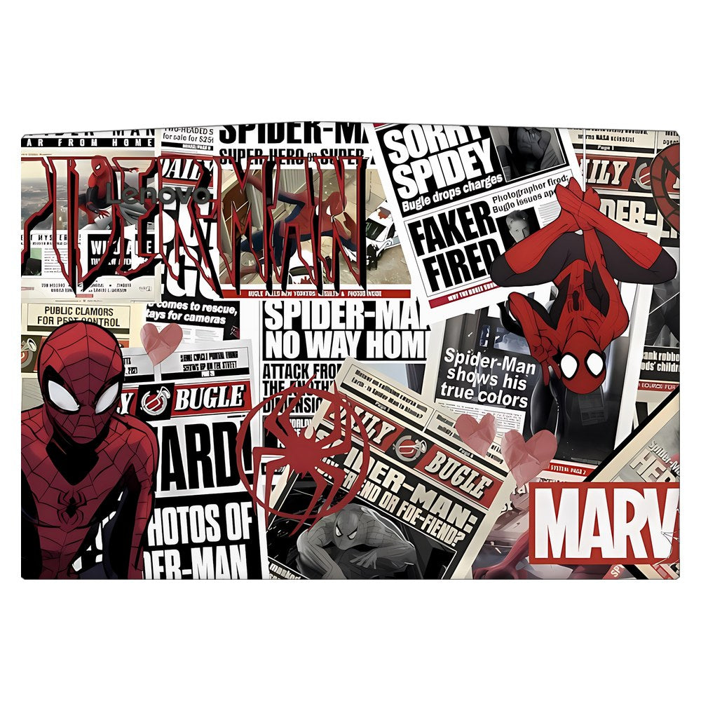 Lenovo R720 laptop skin - Spider Man Collage
