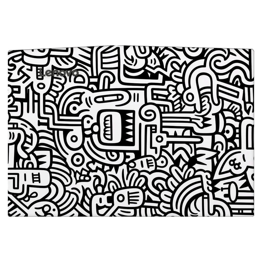 Lenovo R720 laptop skin - Surreal Abstract Illustration