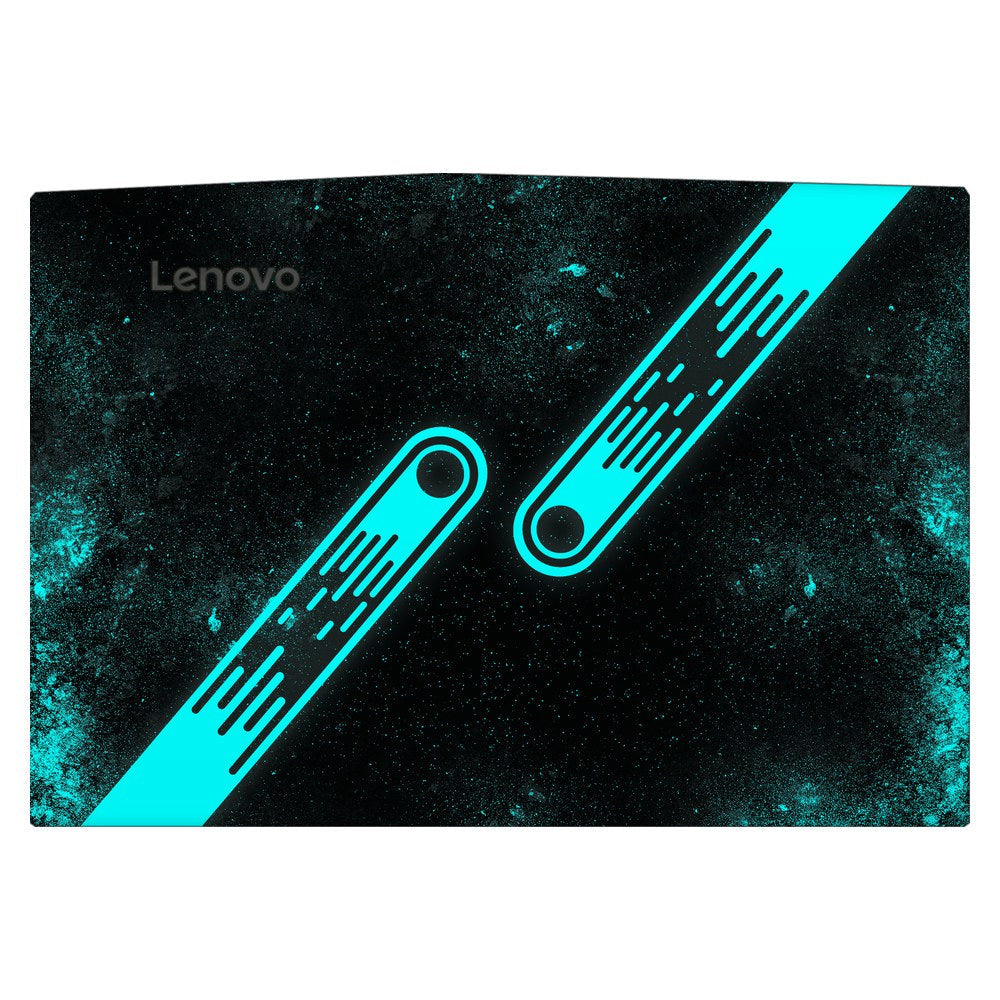 Lenovo R720 laptop skin - Teal Tech