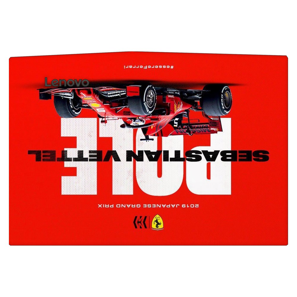 Lenovo R720 laptop skin - Vettel Suzuka Pole 2019