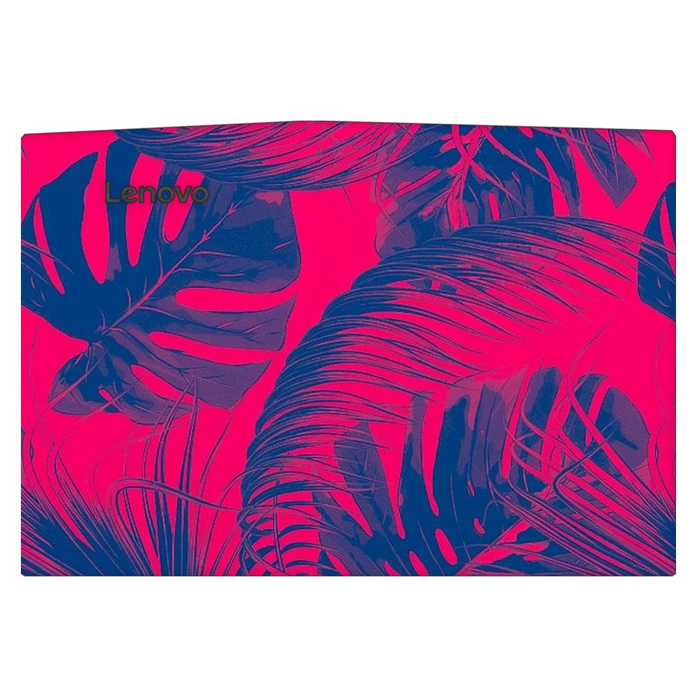 Lenovo R720 laptop skin - Vibrant Neon Pink Foliage