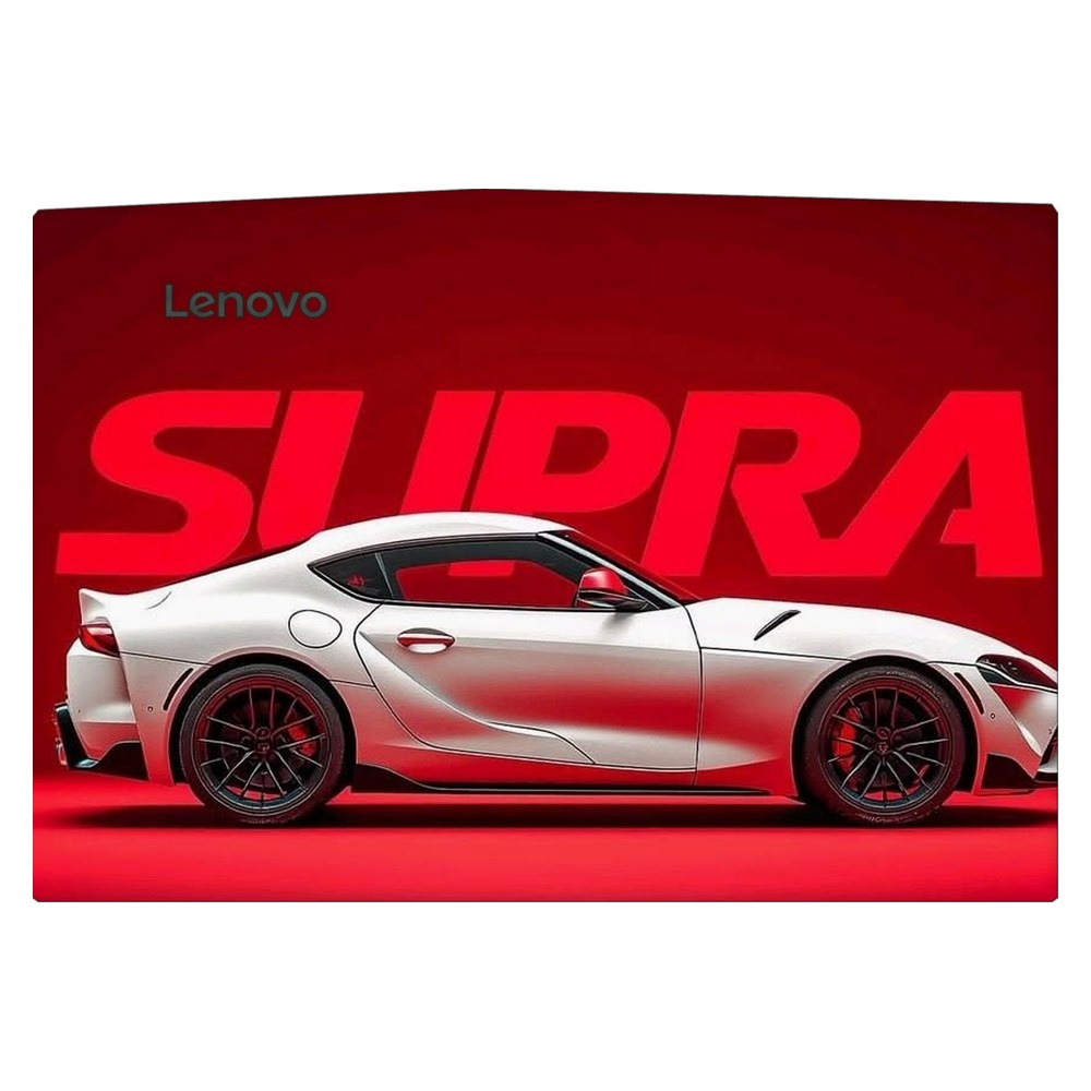 Lenovo R720 laptop skin - White Supra Studio Shot