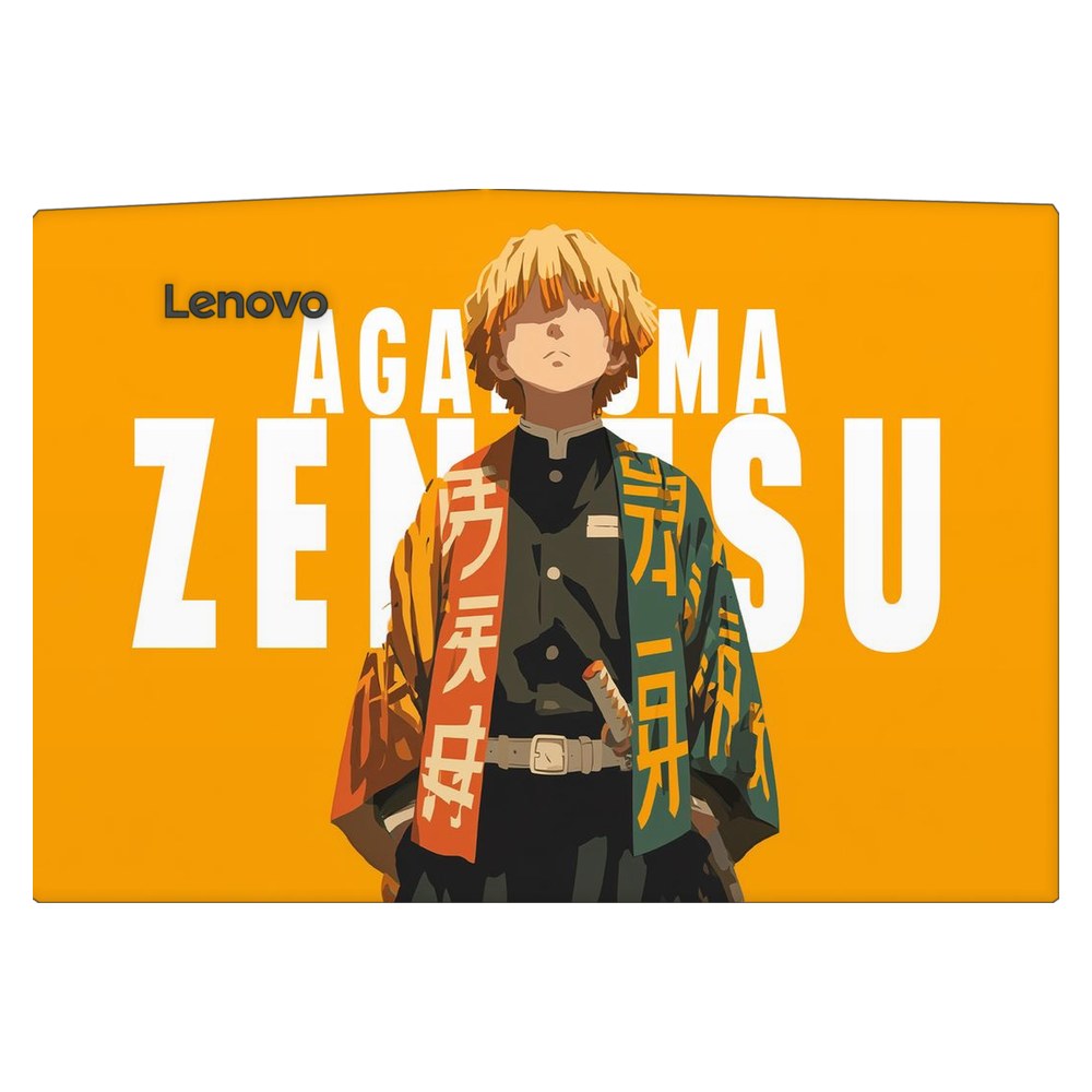 Lenovo R720 laptop skin - Yellow Thunder