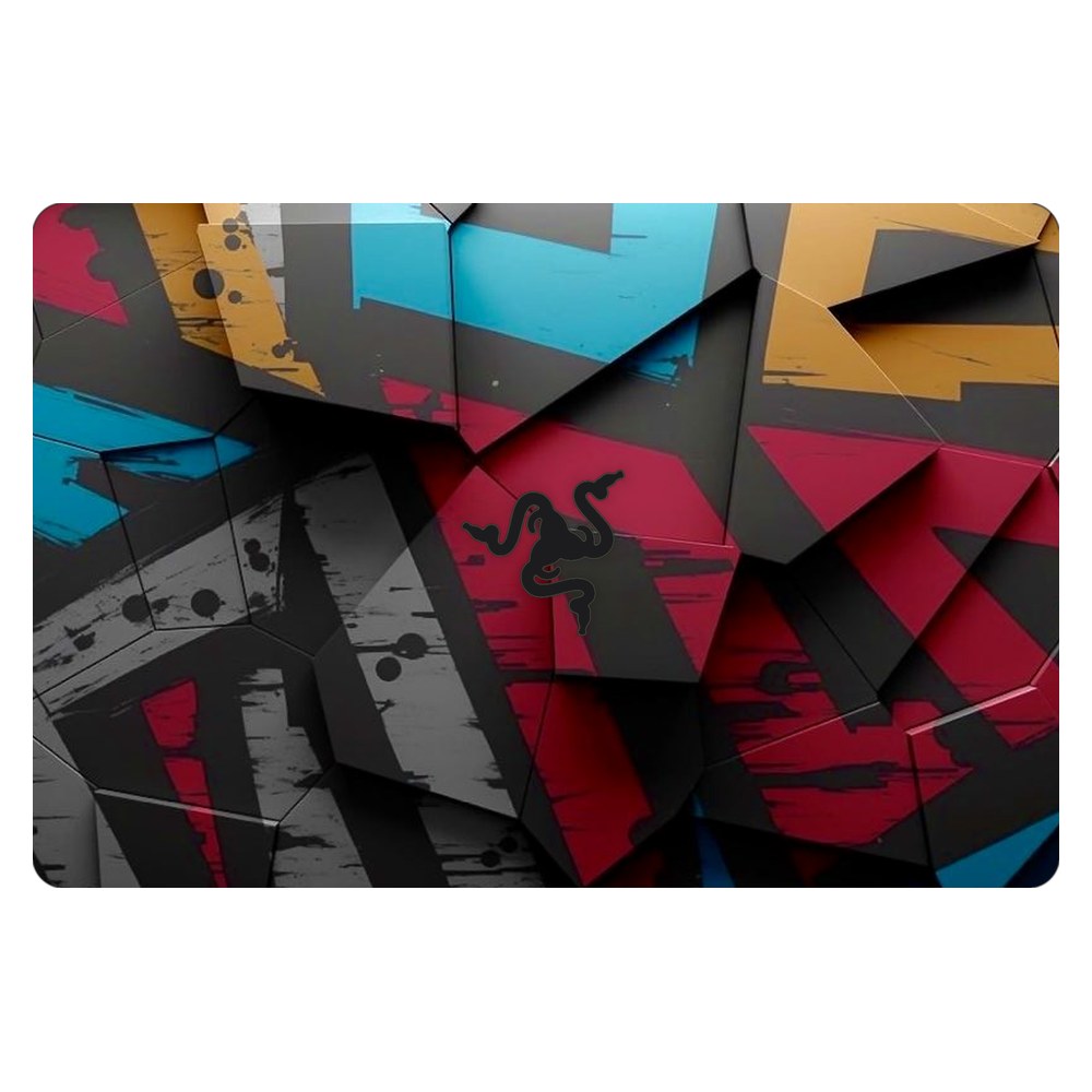 Razer Blade Stealth 13 RZ09-03100EM1 laptop skin - Angled Blocks