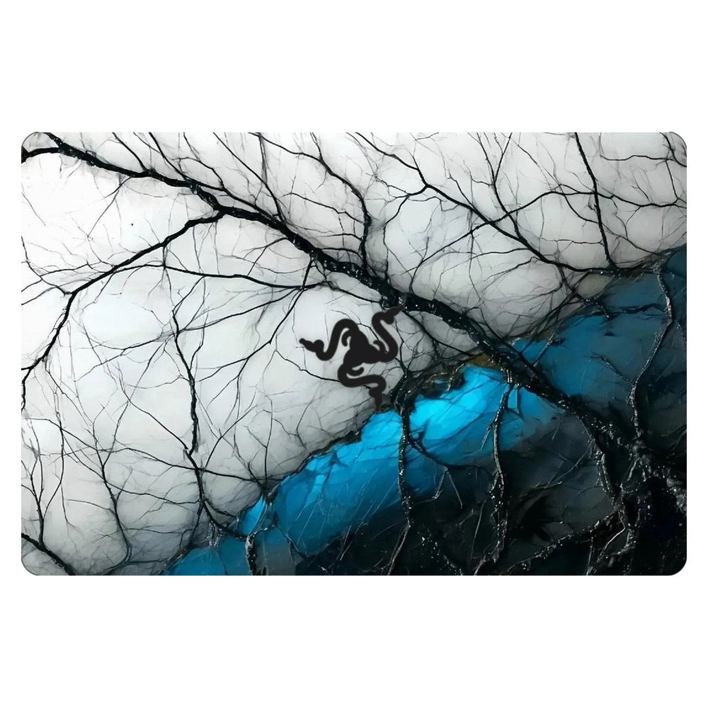 Razer Blade Stealth 13 RZ09-03100EM1 laptop skin - Blue Ice Fractal