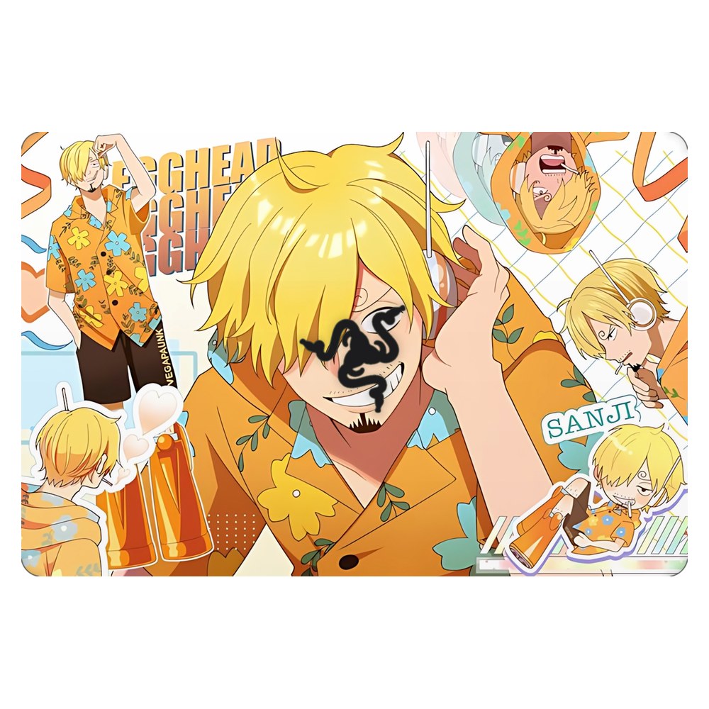 Razer Blade Stealth 13 RZ09-03100EM1 laptop skin - Cyber Summer Sanji