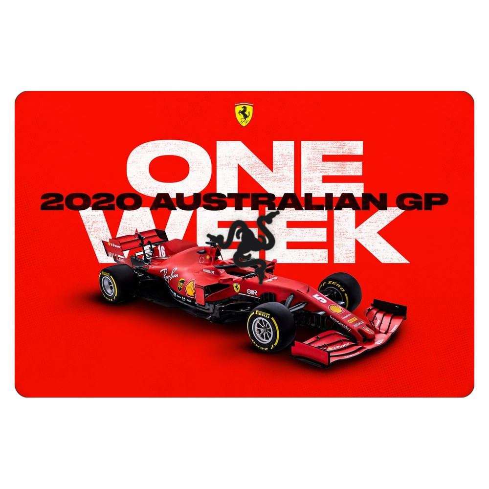 Razer Blade Stealth 13 RZ09-03100EM1 laptop skin - Melbourne GP Ferrari Countdown