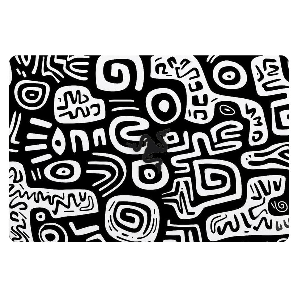 Razer Blade Stealth 13 RZ09-03100EM1 laptop skin - Monochrome Primitive Art