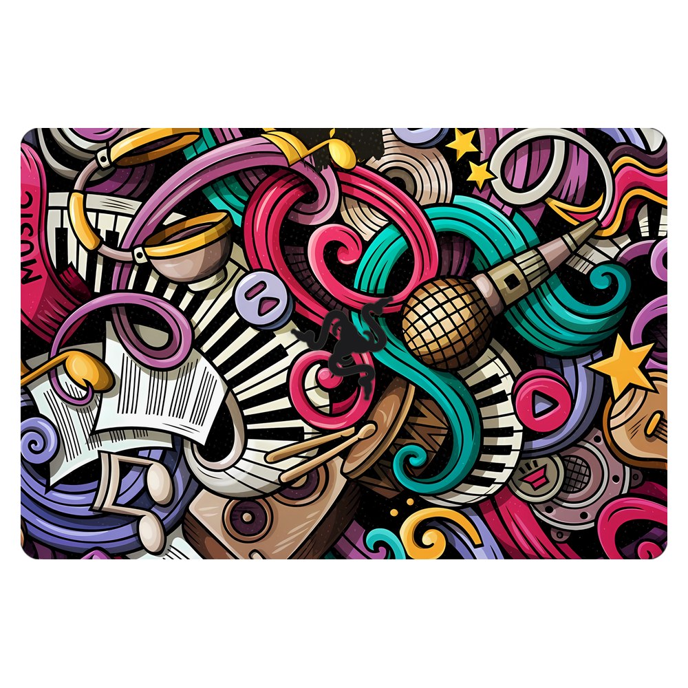 Razer Blade Stealth 13 RZ09-03100EM1 laptop skin - Music Doodle