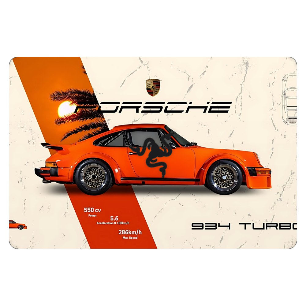 Razer Blade Stealth 13 RZ09-03100EM1 laptop skin - Porsche 934