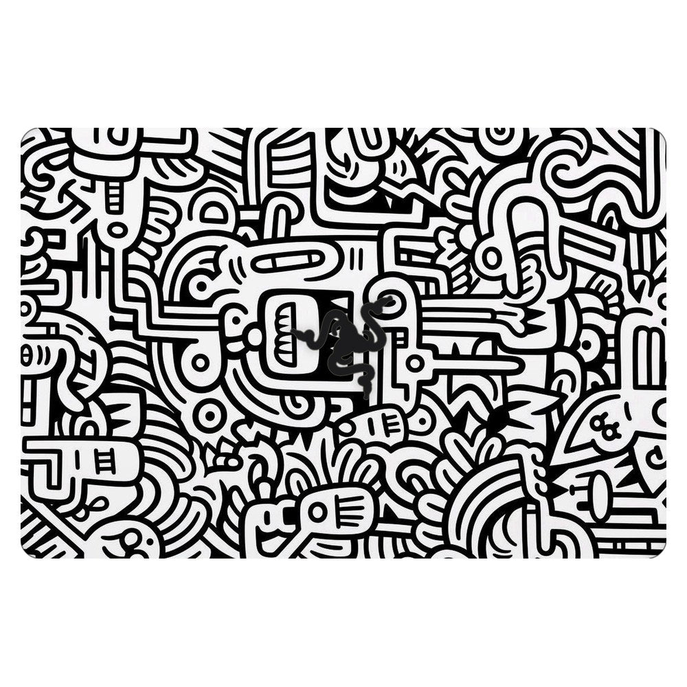 Razer Blade Stealth 13 RZ09-03100EM1 laptop skin - Surreal Abstract Illustration