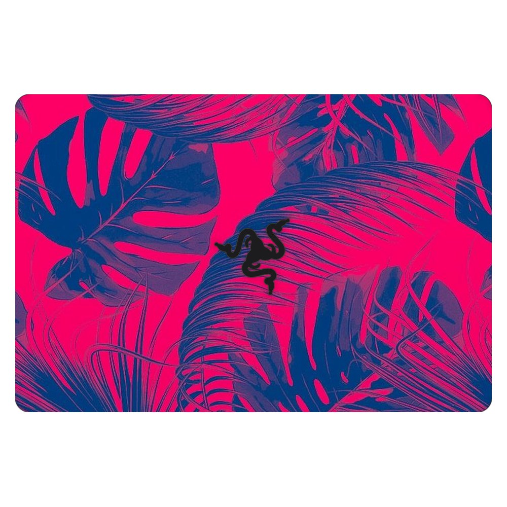 Razer Blade Stealth 13 RZ09-03100EM1 laptop skin - Vibrant Neon Pink Foliage