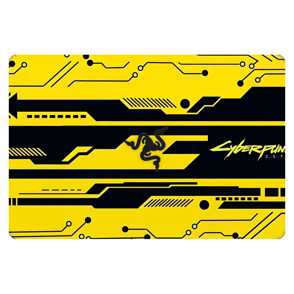 Razer Blade Stealth 13 RZ09-03100EM1 laptop skin - Yellow Circuit