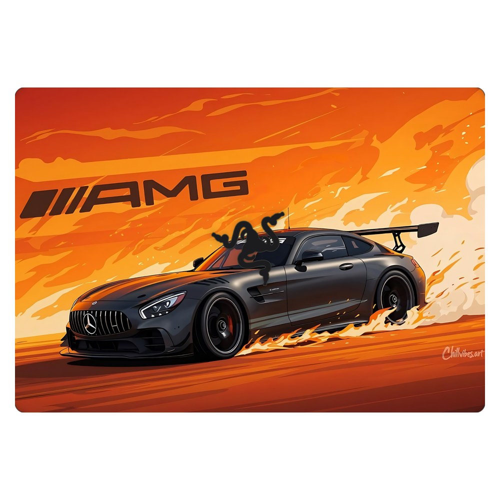 Razer Blade 15 RZ09-02705 laptop skin - AMG GT Drift