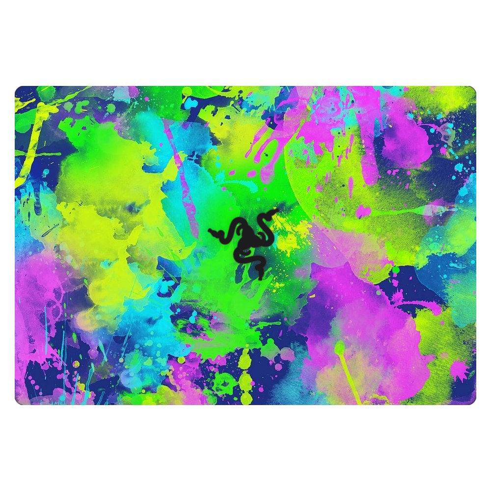 Razer Blade 15 RZ09-02705 laptop skin - Electric Artistic Backdrop