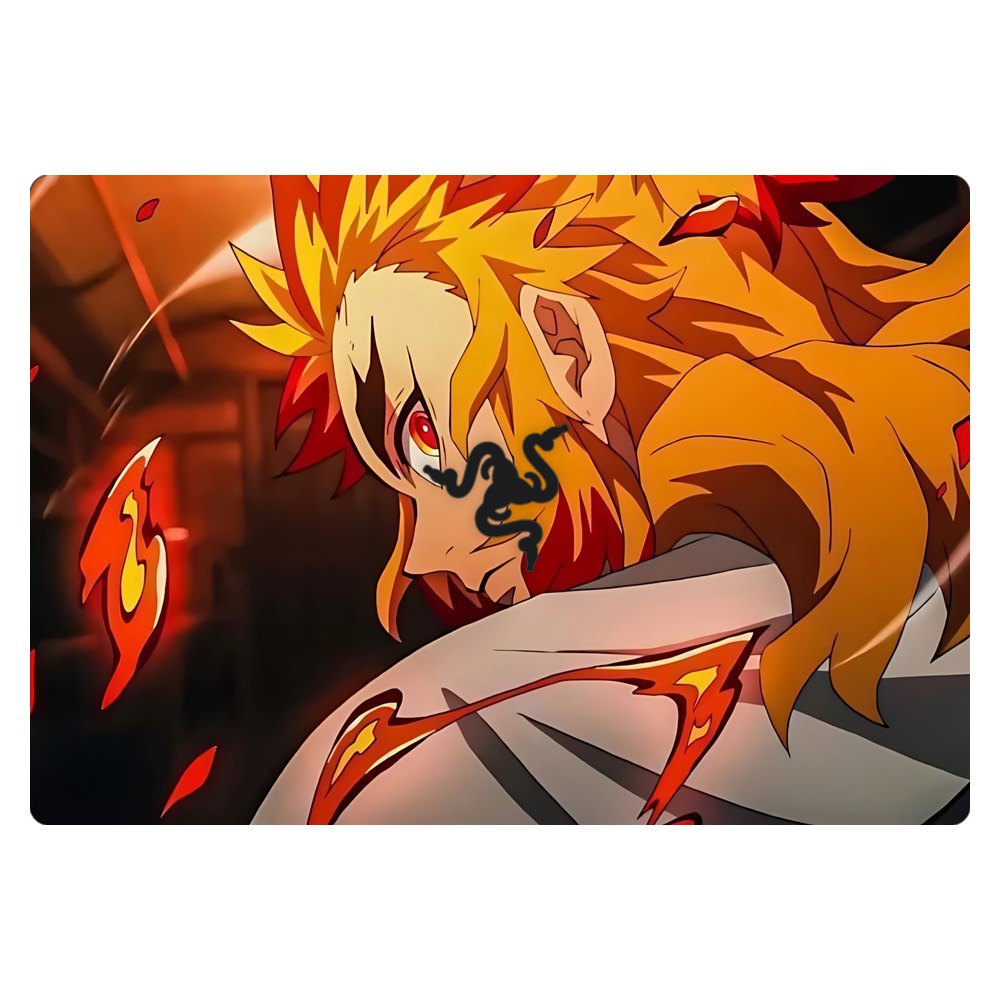 Razer Blade 15 RZ09-02705 laptop skin - Flame Hashira