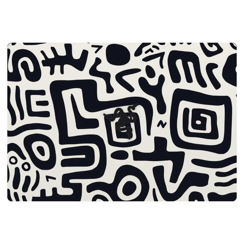 Razer Blade 15 RZ09-02705 laptop skin - Minimalist Tribal Elements