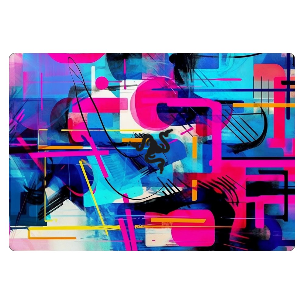 Razer Blade 15 RZ09-02705 laptop skin - Modern Geometric Fusion