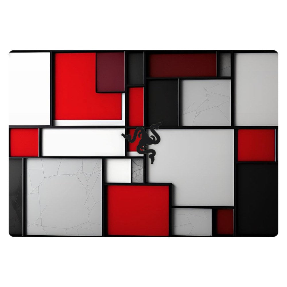 Razer Blade 15 RZ09-02705 laptop skin - Mondrian Inspired Block Art
