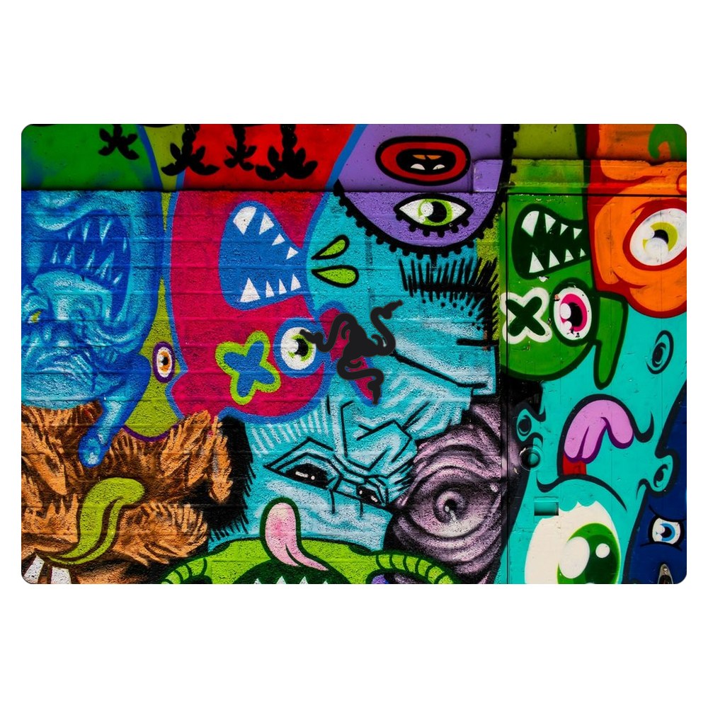 Razer Blade 15 RZ09-02705 laptop skin - Neon Doodles