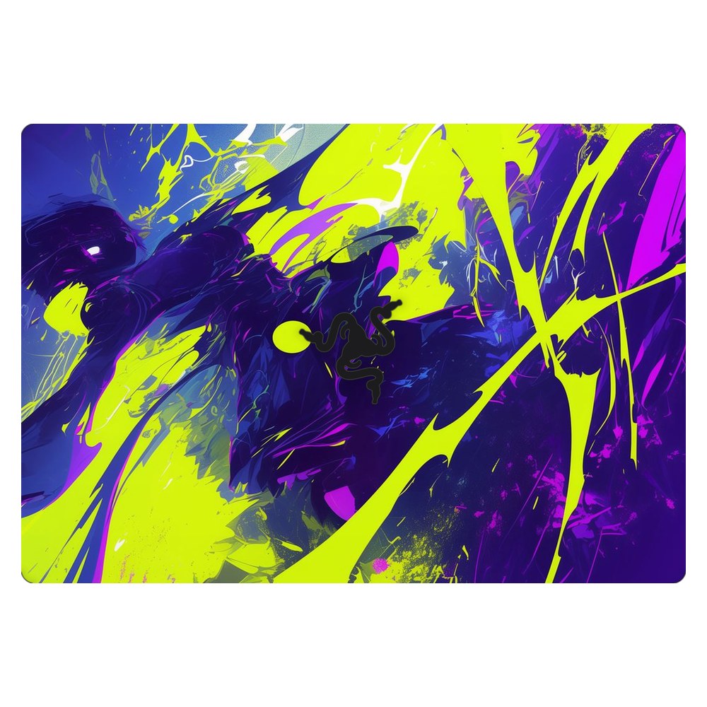 Razer Blade 15 RZ09-02705 laptop skin - Neon Paint Explosion
